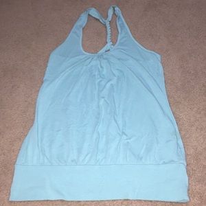 American rag blue tank top